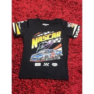 NASCAR Racing Kids T-Shirt - Size 6/7 - Black